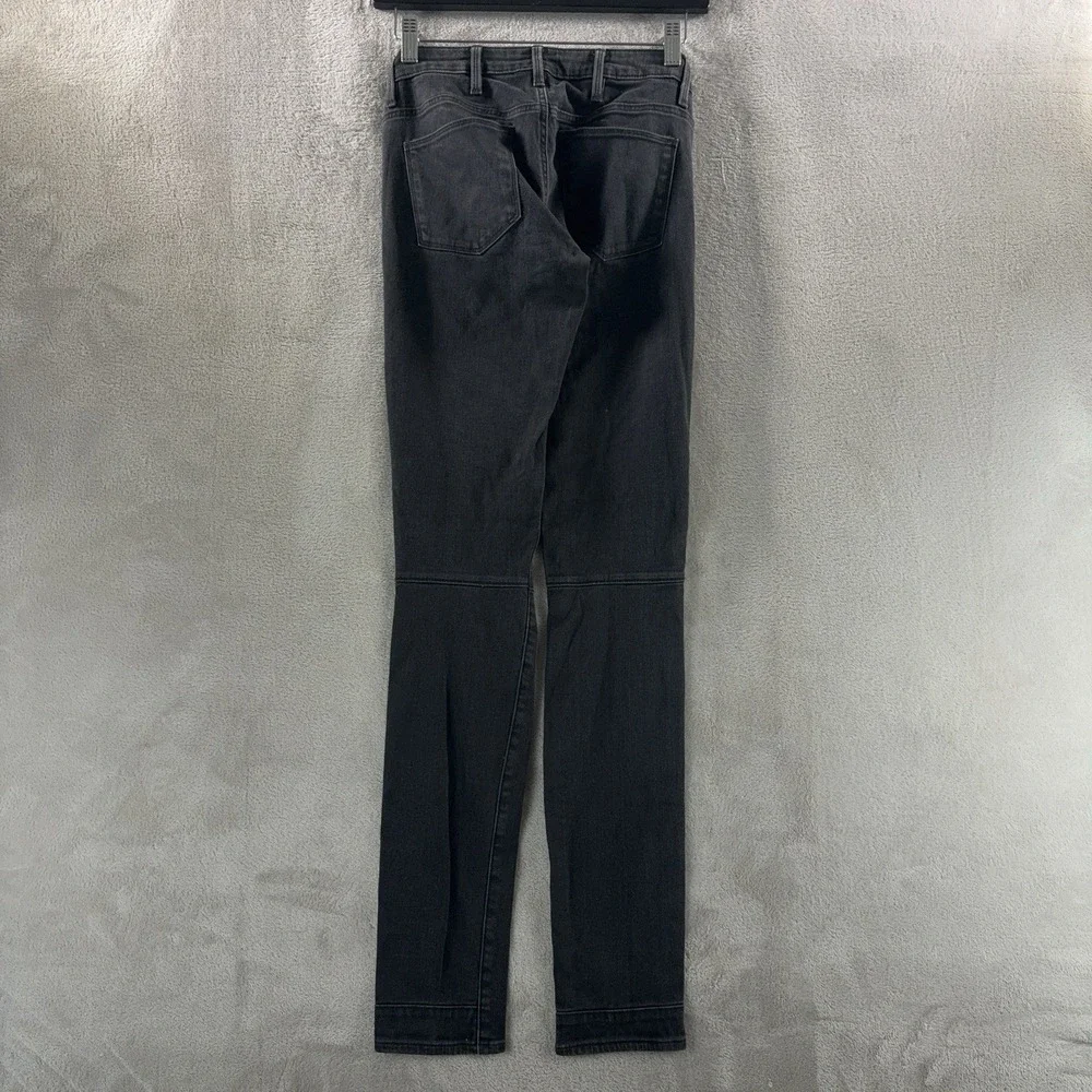 G-Star RAW 5620‎ Zip Custom Jeans Womens Size 25x32 Black Skinny Biker Moto